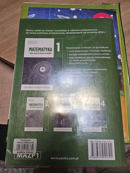 Matematyka 1 - zbiór zadań