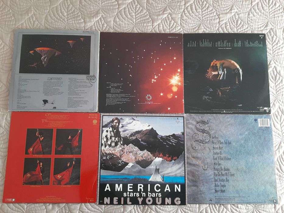 Van Halen – Dio – Thin Lizzy – Neil Young - Manfred Mann's – Yes - Vinil LP
