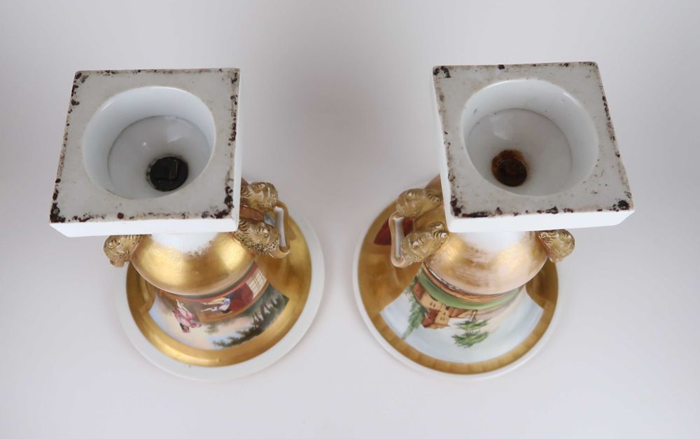 Par de Jarras Vieux Paris Séc. XIX