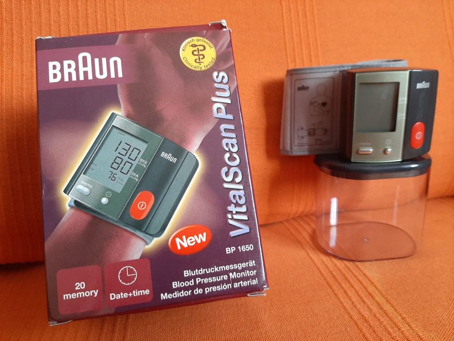 Medidor tensão arterial. Novo.BRAUN.