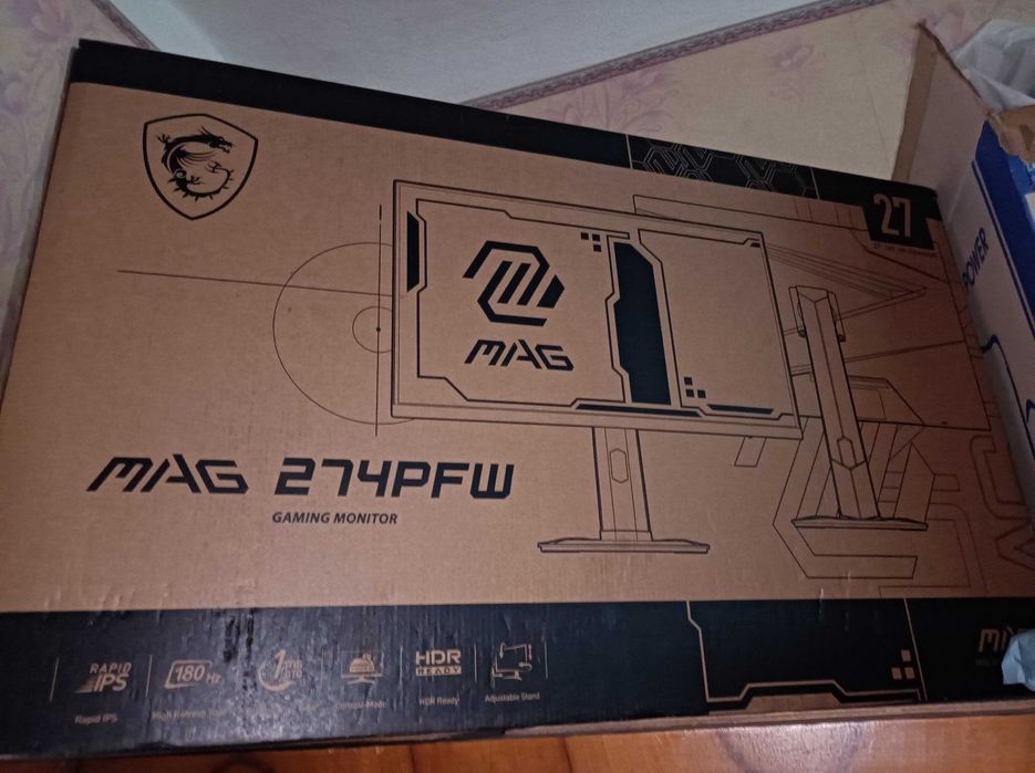 MSI MAG 274PFW IPS 180Герц Сост.как Новое