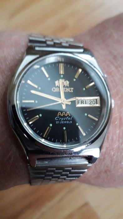 З колекції Orient 3-А 3 Star Сапфір! Automatic  японський годинник мех