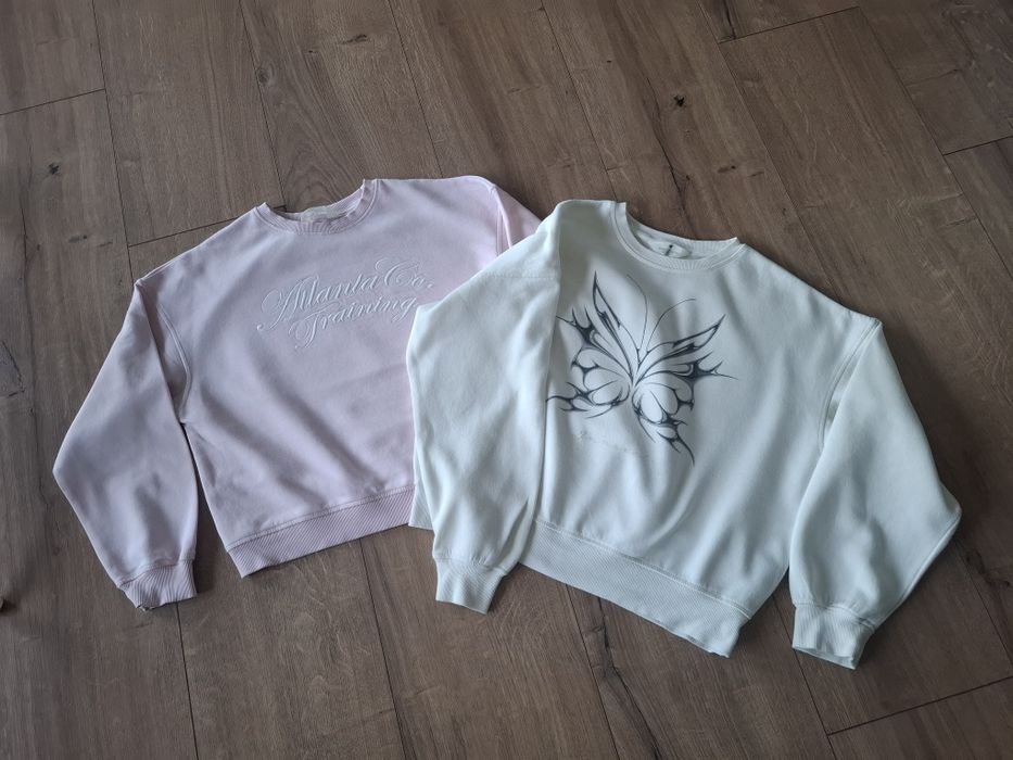 2 bluzy dla dziewczynki H&M r. 158/164