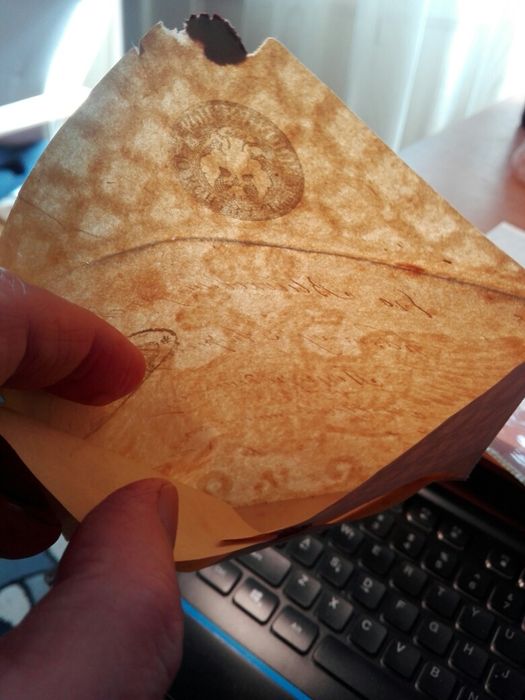 Kowel - list z połowy XIX wieku.