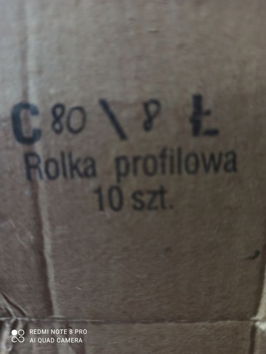 rolka profilowa fi 80  C80/8Ł np. do atlasu