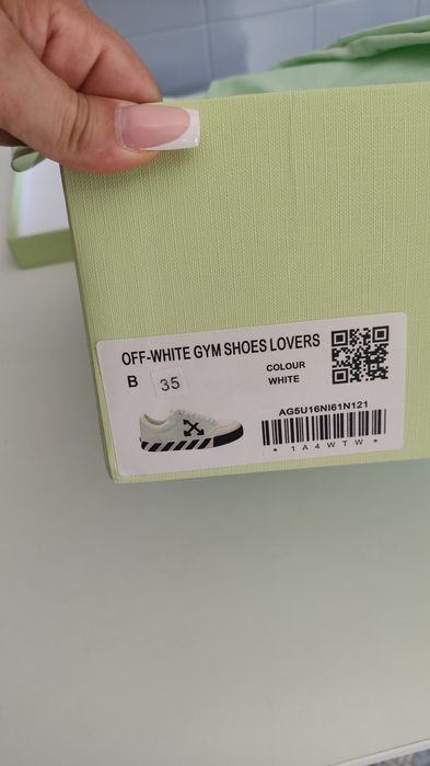 Sapatilhas off white