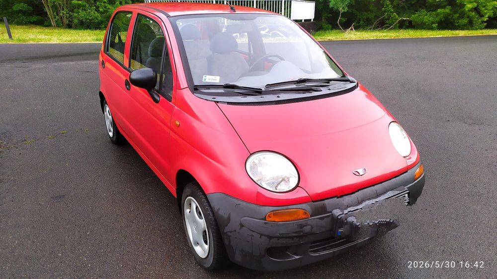 Daewoo Matiz gratis kola zapasowe