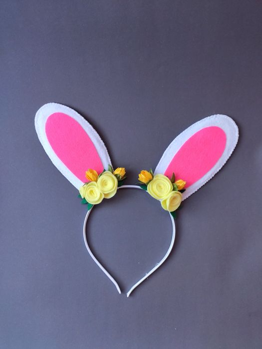 Вушка зайчика, обруч зайчик, обруч зайчик, обруч з вушками зайчика, об