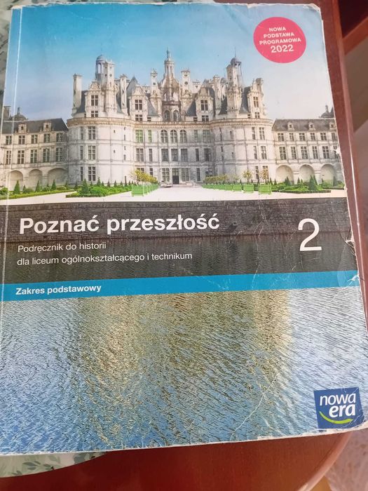 Podręcznik do historii  do klasy 2 liceum i technikum