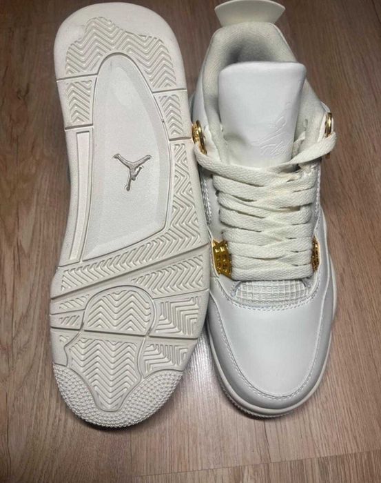 Air jordan 4 biale damskie nowe obuwie za kostkę jordany 4 white