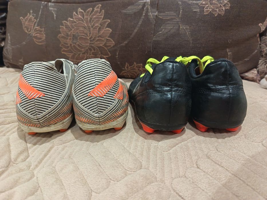 футбольні бутси Adidas Conquisto II FG і футбольні бутси adidas Nemeziz .1