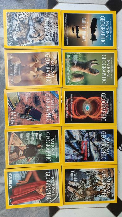 25 Revistas National Geographic Edição Americana