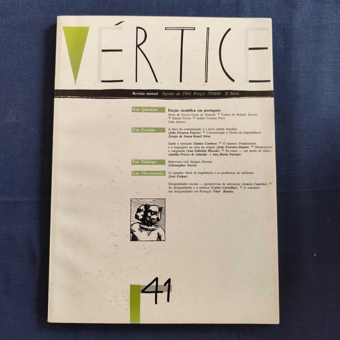 Revista Vértice 41 - Agosto de 1991