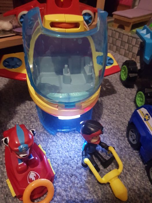 Zestaw Psi Patrol Łódź podwodna tracker chase rex