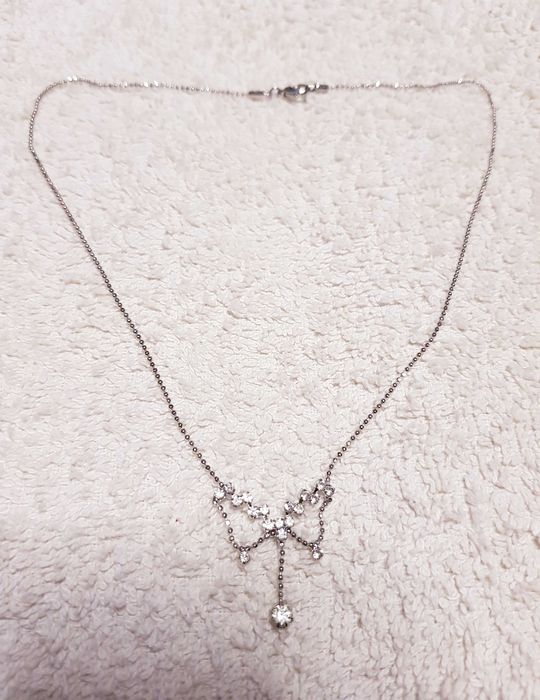 Naszyjnik Motylek z cyrkoniami