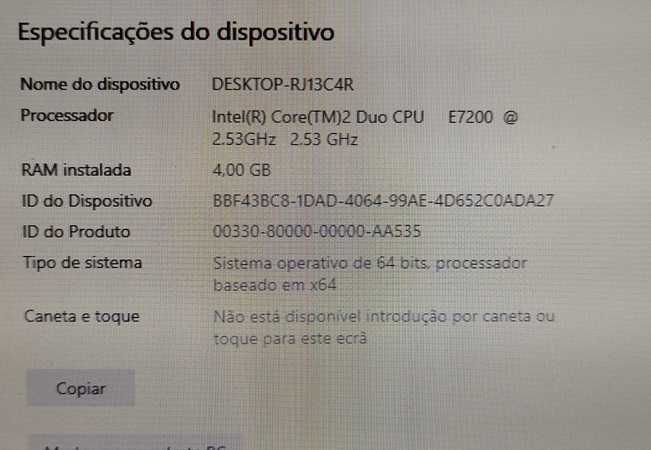 Computador Intel Core2Duo E7200430093058820034562