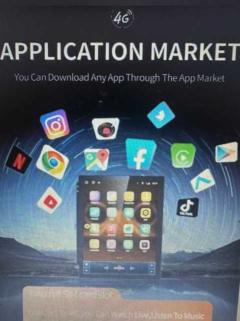 Магнітола 9,7"сенсорна 4G,GPS,Wi-Fi на Ford Edge2015-2018 та ін. 9,7"