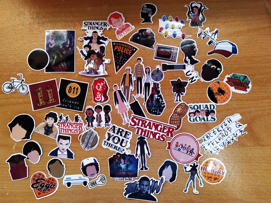 Stickers/Autocolantes de Stranger Things