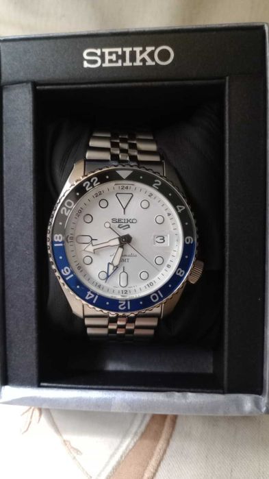 Seiko Presage GMT SSK033K1 – Automático 4R34 – Garantia ativa