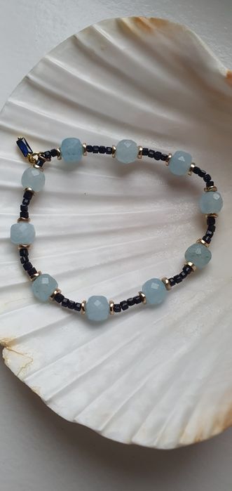 Komplet 4 bransoletek z kamieni naturalnych