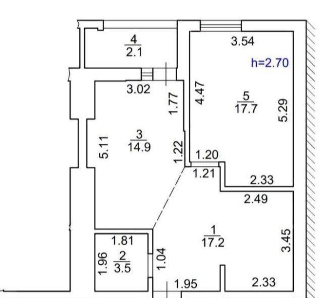 Продається 1-кімнатна видова квартира вул. Стрийська ЖК Національний 5