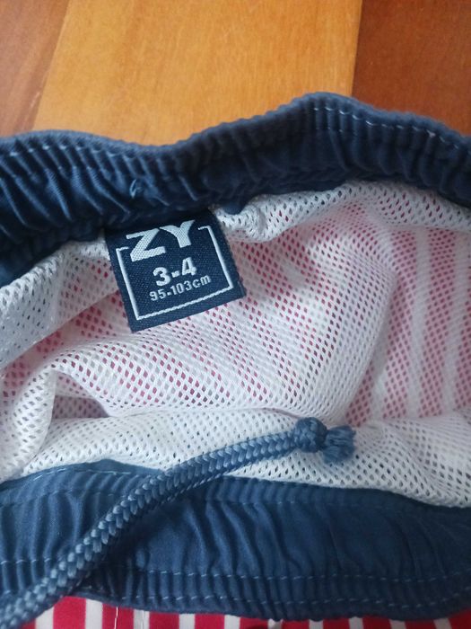 2 Calções de banho para criança  - 3/4 anos