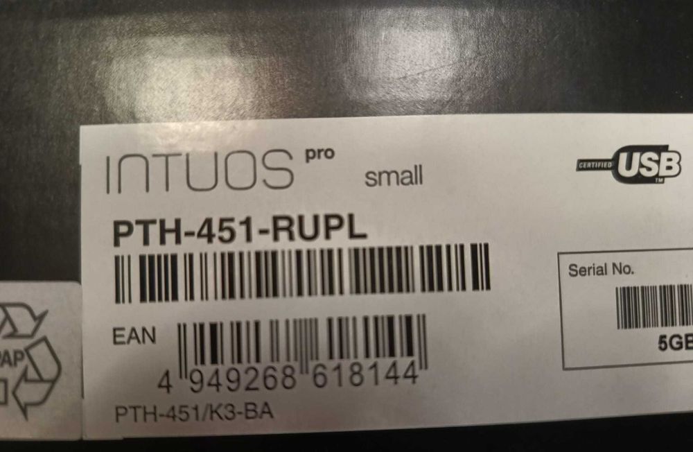 Tablet graficzny Wacom Intuos Pro S PTH-451