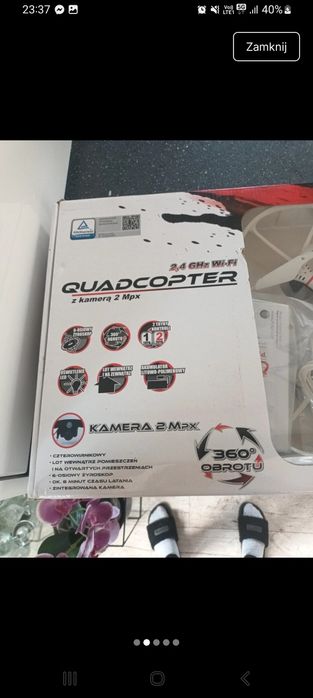 Quadcopter  z kamerka