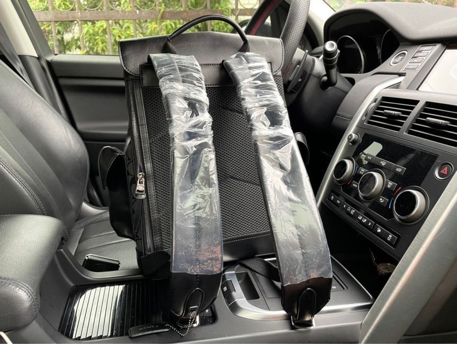 Рюкзак Coach Rivington кожаный мужской оригинал черный monogram