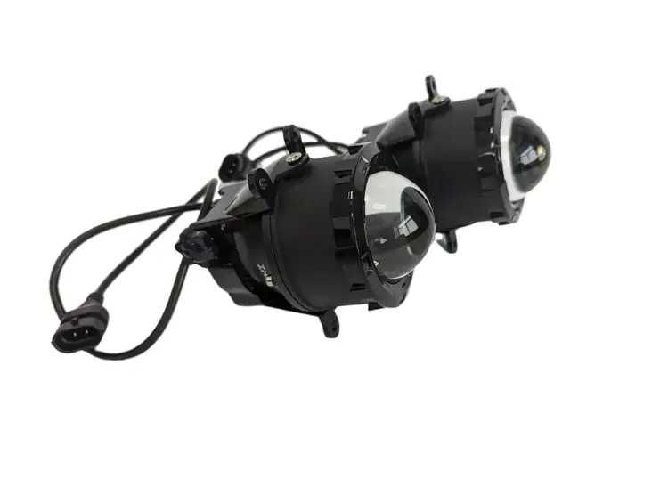 лед лінза универсальная LED light 95w ближний моно линза птф туман