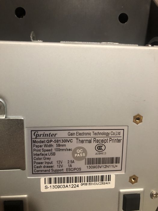 Чековий принтер GPrinter GP-58130 IVC