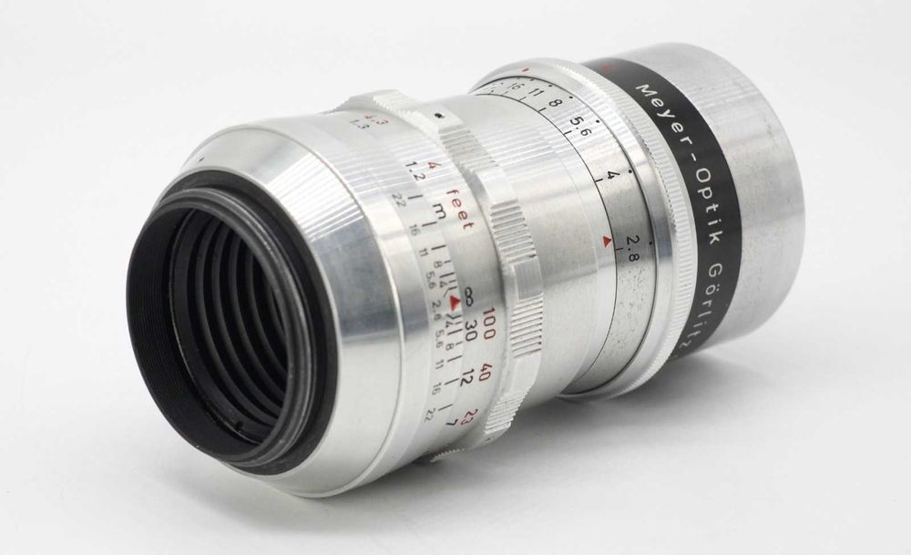 MEYER-OPTIK GÖRLITZ TRIOPLAN 2.8/100  gwint M42    Soap bubble bokeh