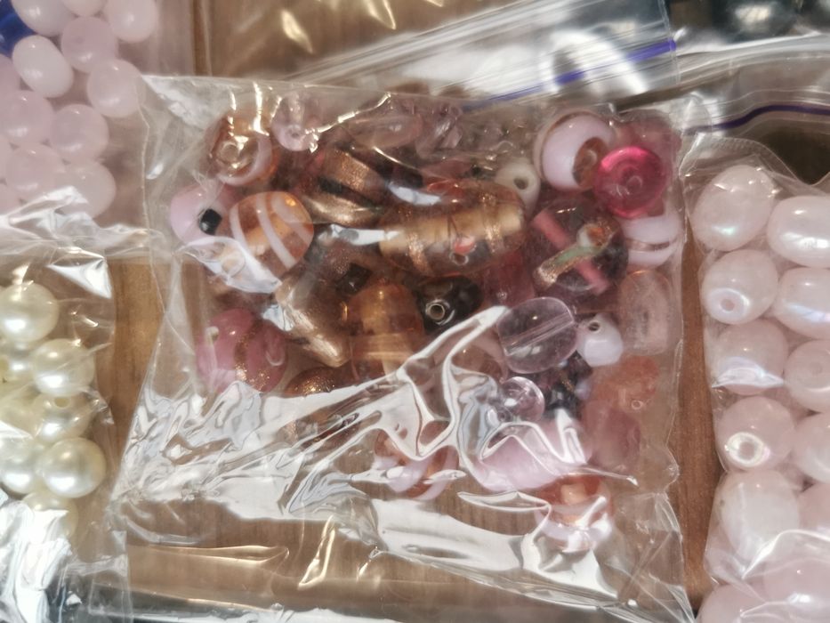 Набір для виготовлення прикрас/намистини/круглогубці/для біжутерії