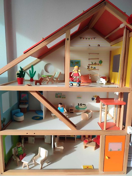 Casa de Bonecas XXL em madeira