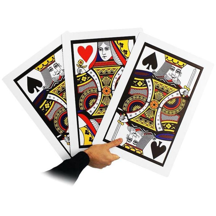 Truque de Magia - A Vermelhinha JUMBO / Find the Lady JUMBO