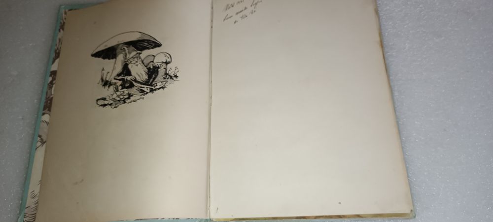 Livro antigo Au pays des bêtes anos 50 edição belga