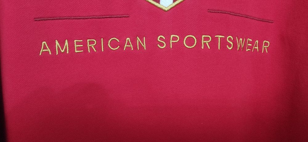Bluza  / Bluza GANT American Sportswear  Klasyczna Czerw