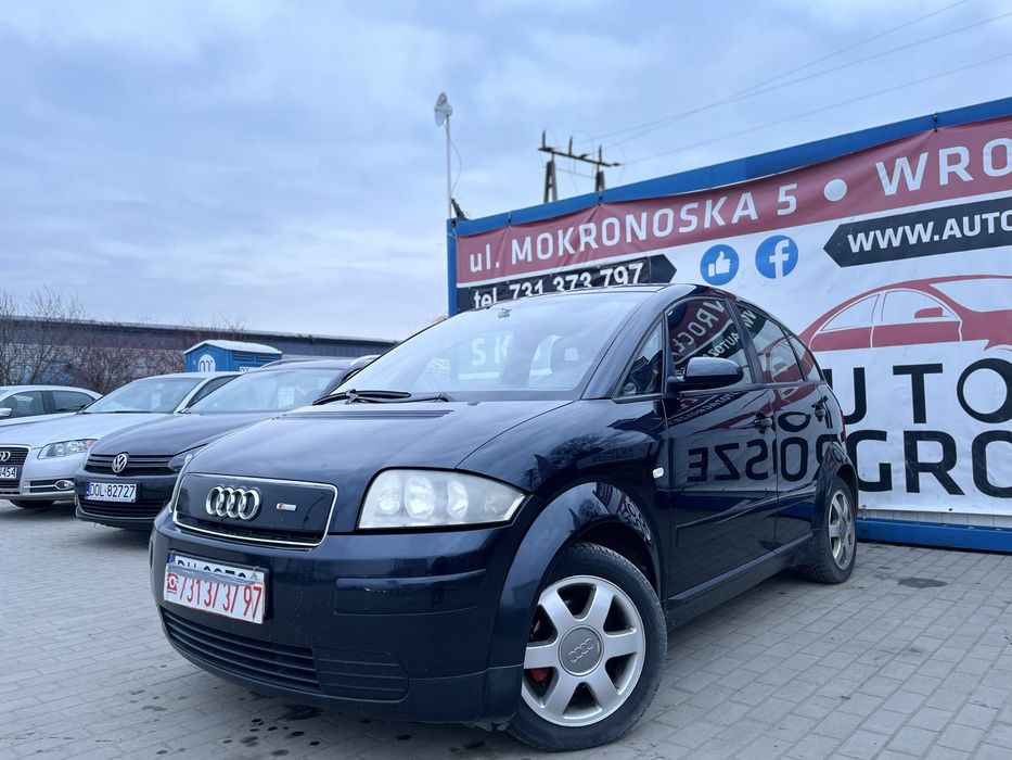 Audi A2 1.6 Benzyna//Alufelgi//S-Line//Zadbany//Zamiana