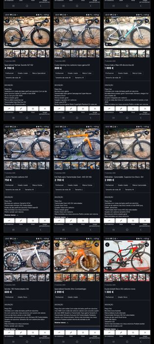 Mafrabike Bicicletas de estrada Carbono oportunidade