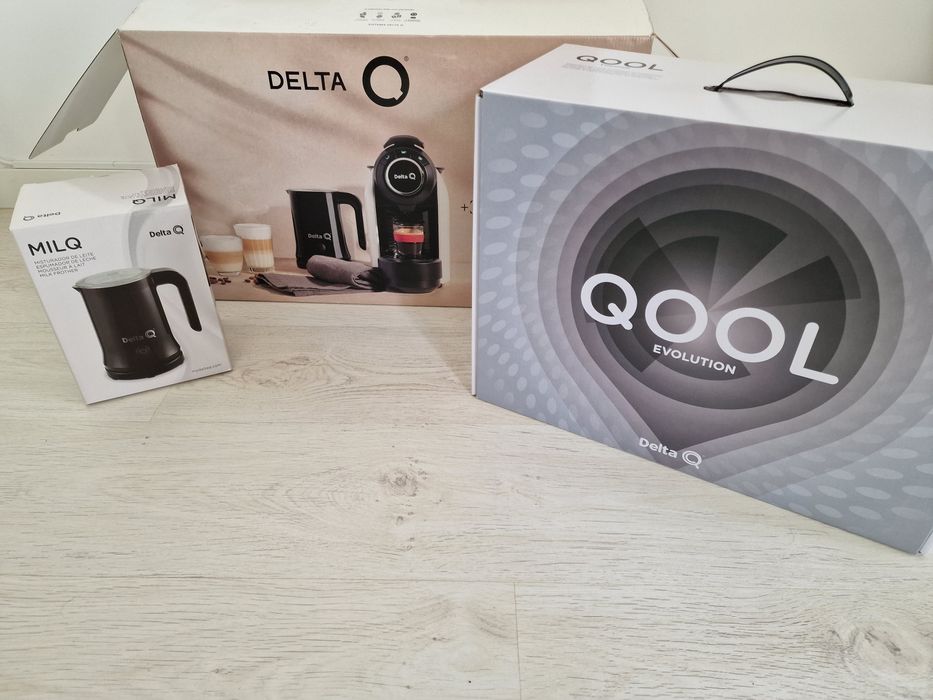 Máquina de café Delta Q evolution + Milq