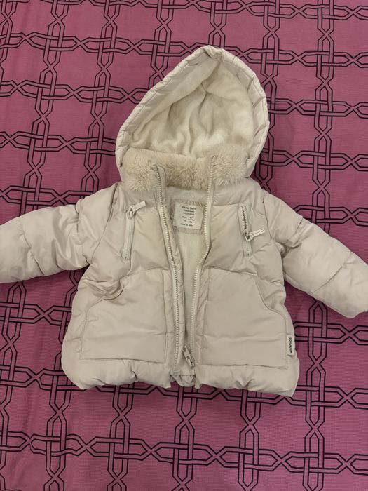 Курточка для девочки zara 74 размер