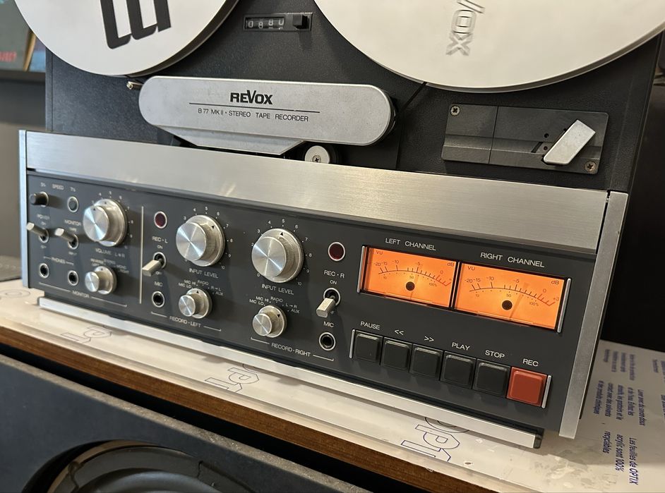 REVOX B77 MK II - Dual-Track Reel-to-Reel Tape Recorder/Player63824708075779124