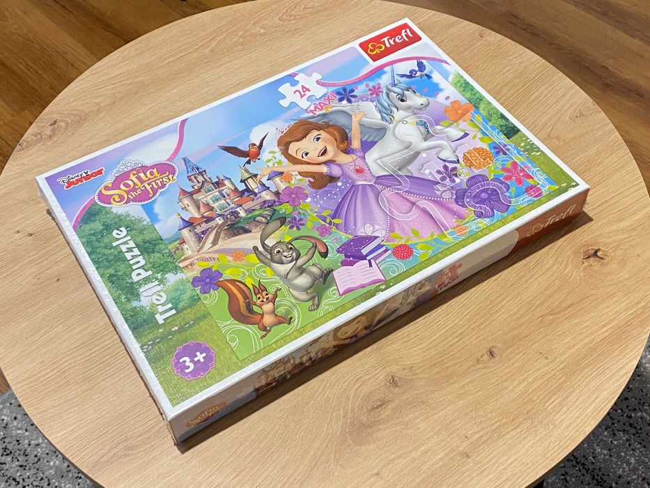 NOWE puzzle Księżniczka Zosia 3+