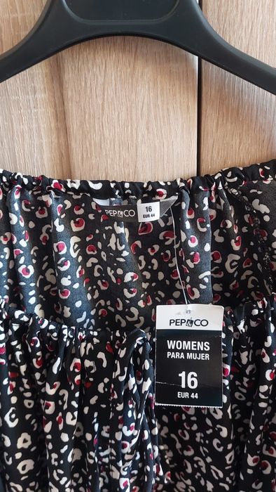 Bluzka tunika ozdobny rękaw Pep&Co XXL 44 Nowa