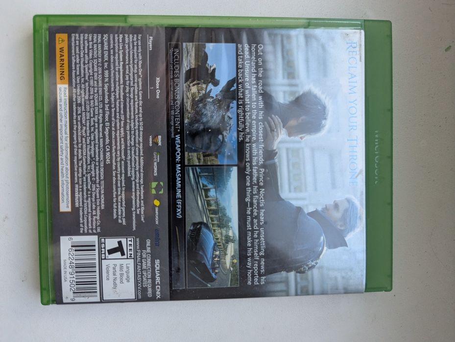 Final Fantasy 15 ігри игры диски на Xbox one series x s