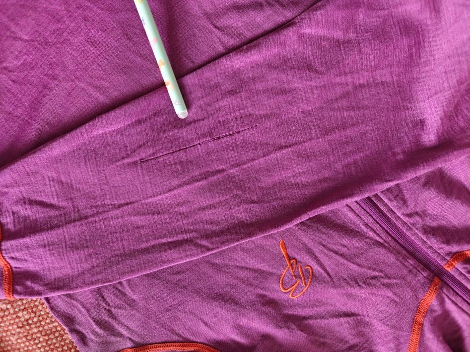 XL termicxna wełniana bluzka koszulka merino wełna outdoor narty góry