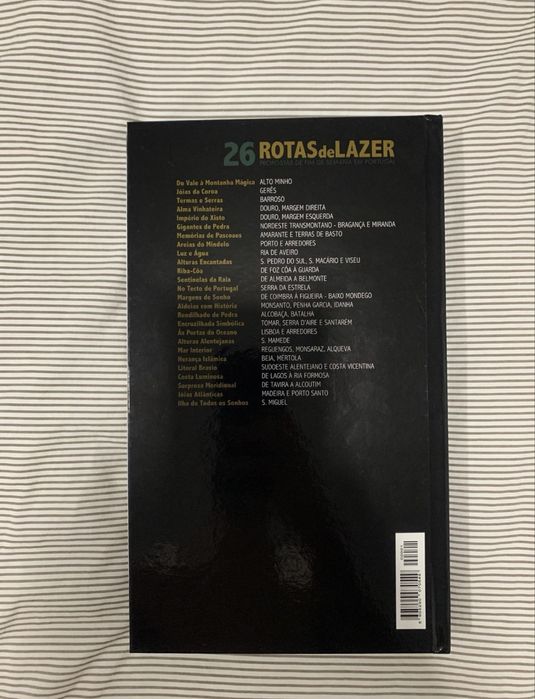 Catálogo 26 rotas de lazer de Portugal