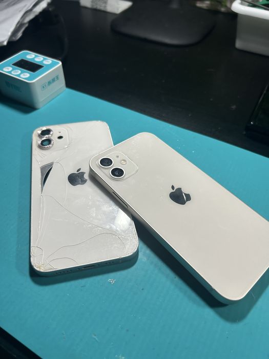 Carcaça / Chassi iPhone 12 Branco – Peça de Qualidade