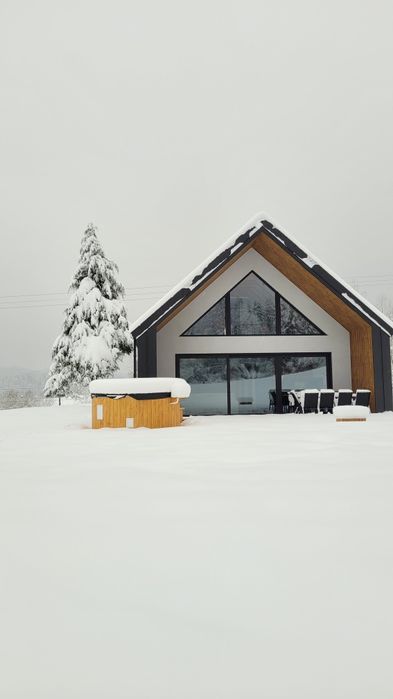 Dom domek letniskowy na wynajem na wyłączność z jacuzzi  na 6 7 8 9 10 12 osób nowoczesna stodoła jezioro grill wysoki standard całoroczny małopolska
