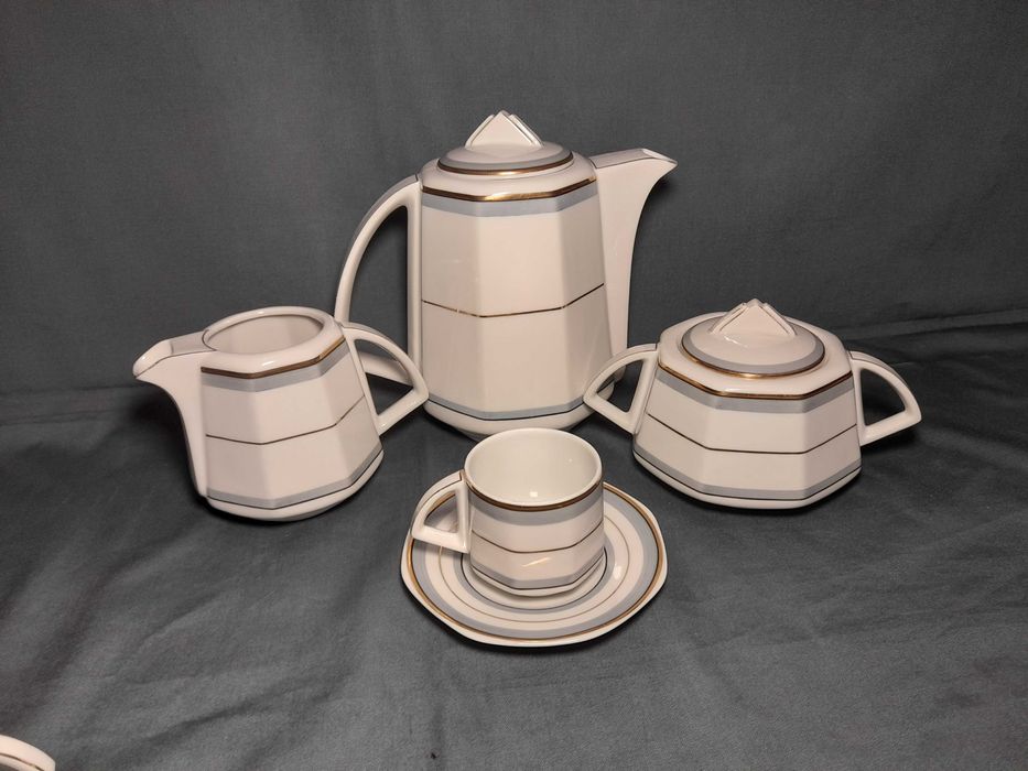 Serviço de café Fábrica do Candal-- Art Déco